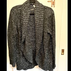 A New Day black sweater cardigan. Size Large.